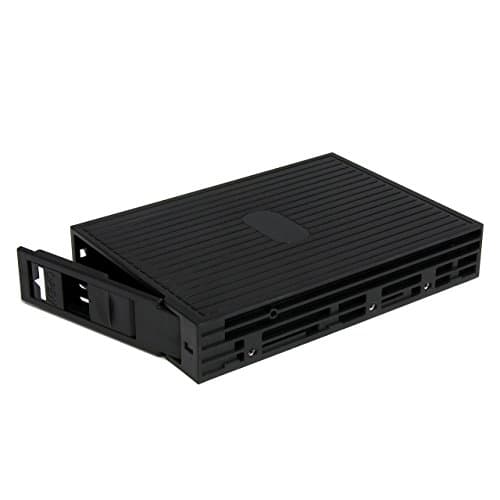 Image of StarTech.com 2.5in SATA/SAS SSD/HDD to 3.5in SATA Hard Drive Converter - Storage bay adapter - 3.5" to 2.5" - black (25SATSAS35)