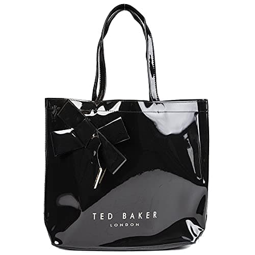 Image of Ted Baker Bow Large Icon Handbag Black One Size