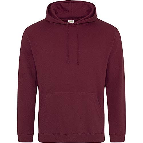 Image of AWDis Unisex College Hooded Sweatshirt/Hoodie (S) (Burgundy)