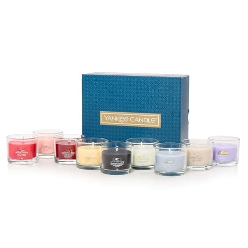 Image of Yankee Candle Scented Candles Gift Set | 9 Scented Mini Filled Votive Candles | Soy Blend Wax Mix | Perfect Gifts for Women