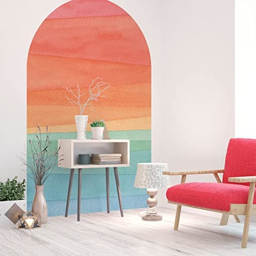 Image of Ambiance Sticker Non-Woven Wallpaper Giant Frescoes Pre-Pasted Sheet Decorative Label Height 100 x Length 60 cm