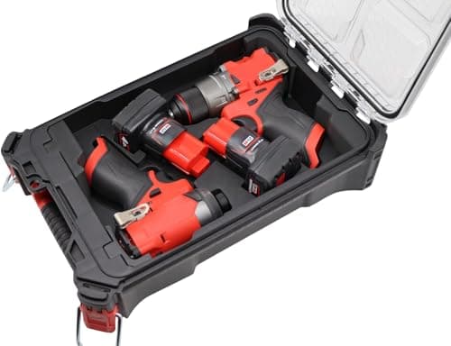 Image of Compatible with MILWAUKEE Packout Compact - 3D Printed PLA+ Insert for M12 FPD2 / FID2 Impact and Drill | Organiser for Packout Box - Safe, & Robust (M12 FPD2 / FID2 Impact and Drill)