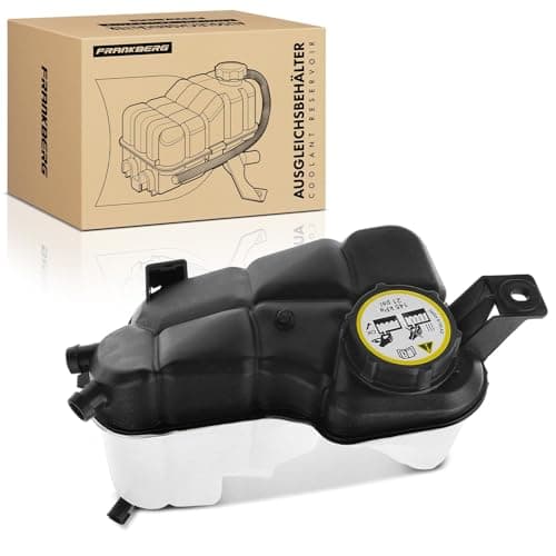 Image of Frankberg Coolant Expansion Tank with Cover & Sensor Compatible with Galaxy S-Max WA6 Mondeo IV BA7 2007-2011 Replace# 1460978