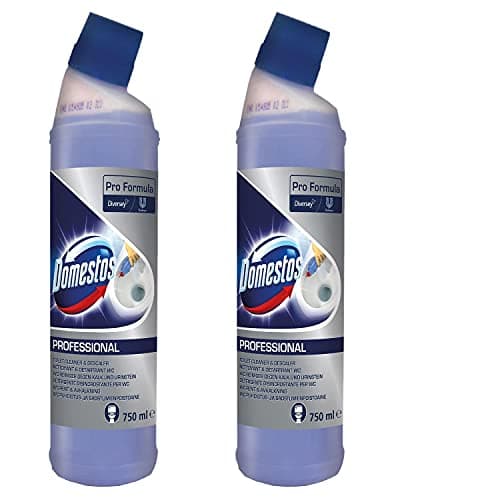 Image of Domestos Professional Limescale and Ultimate Toilet Cleaner with Descaler,750ml (Pack of 2)