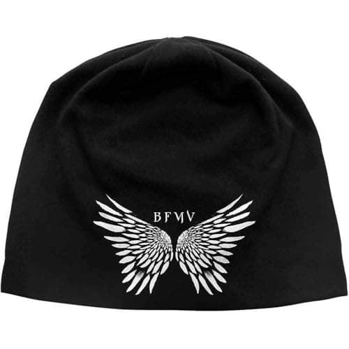 Image of Bullet For My Valentine Logo Printed Jersey Beanie - Black, One Size