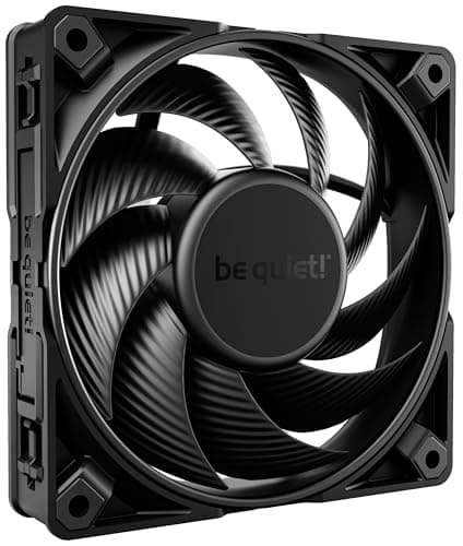 Image of be quiet! Silent Wings Pro 4 120mm PWM PC Case fan, optimized fan blades, extraordinary high performance, Speed Switch for changing maximum PWM speed, 6-pole fan motor, fluid-dynamic bearing