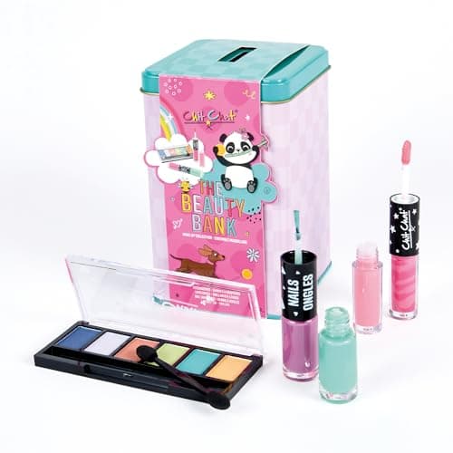 Image of Chit Chat The Beauty Bank Money Tin Gift Set – A 'My First Makeup Kit' for Kids!