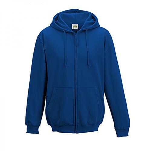 Image of Awdis Zoodie Men's Hooded Sweatshirt, Royal Blue, XXL