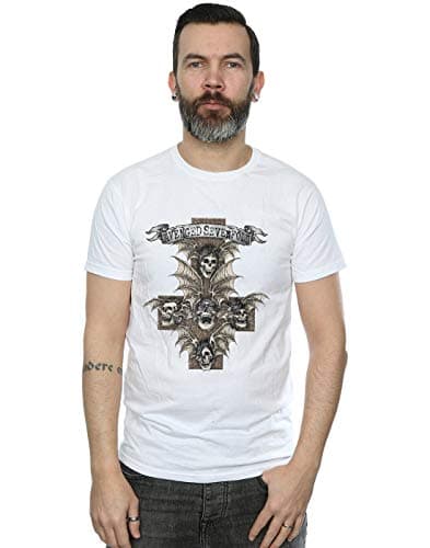 Image of Avenged Sevenfold Men's Hear See Speak T-Shirt White X-Large
