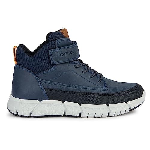 Image of Geox Boys' J Flexyper BoyAnkle Boot, Navy, 1 UK