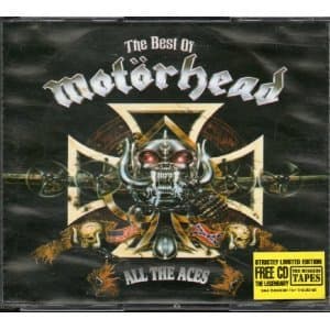 Image of CD Album ( 15 Titel) motörhead ace of spades , killed by death,over the top , iron first, louie louie , orgasmatron, the road crew , deaf forever, love me like a reptile u.a.