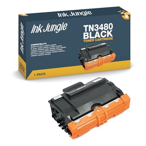 Image of TN3480 Black Compatible Toner Cartridge for Brother DCP-L5500DN DCP-L6600DW HL-L5000D HL-L5050DN HL-L5100DN HL-L5100DNT HL-L5200DW HL-L5200DWT HL-L6250 HL-L6250DN HL-L6300 HL-L6300DW Printers (1)