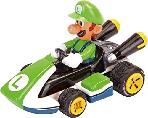 Image of Pull & SPEED I Carrera | Mario Kart - 3Pack I Wind-up Car Racing Car I Pull and Speed Car with Pull-Back Motor I For Boys and Girls from 6 Years & Adults I Racetrack
