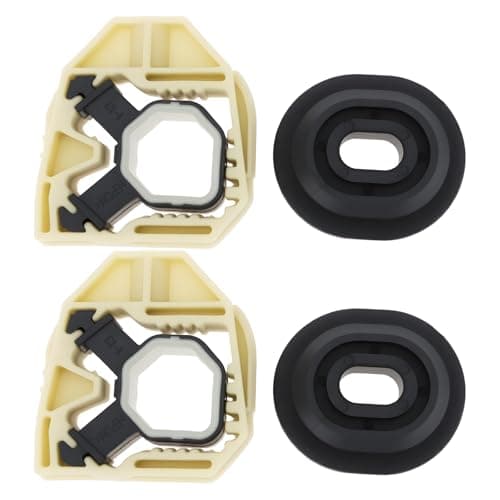 Image of YINETTECH 4Pcs Car Rubber Radiator Bracket Mount 1KD121367C 1K0121367F Compatible with Audi Compatible with VW