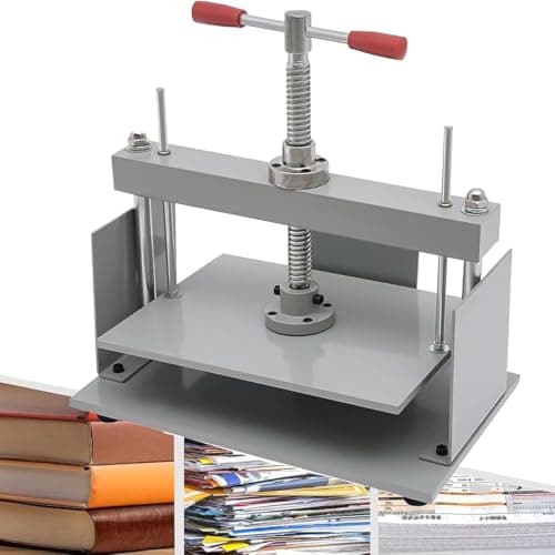 Image of Manual Paper Press Machine for Bookbinding, Flattening A3/A4/A5 Receipts, Album Photos, and Artwork