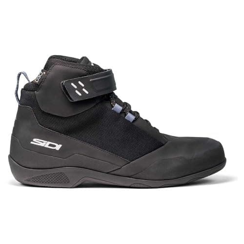 Image of Sidi Meta 2 Motorcycle Shoes UK 7.5 Black