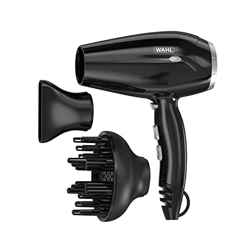 Image of Wahl Power Shine Dryer, Cool Shot Button, 3 Heat and 2 Speed Settings, Adjustable Temperature, Quick Dry Airflow, Fast Drying, Enhance Curls and Waves