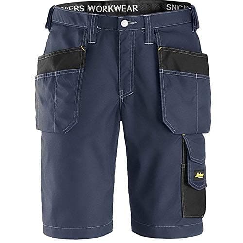 Image of Snickers 30239504044 Rip-Stop artisan shorts with holster pouch size 44 navy blue