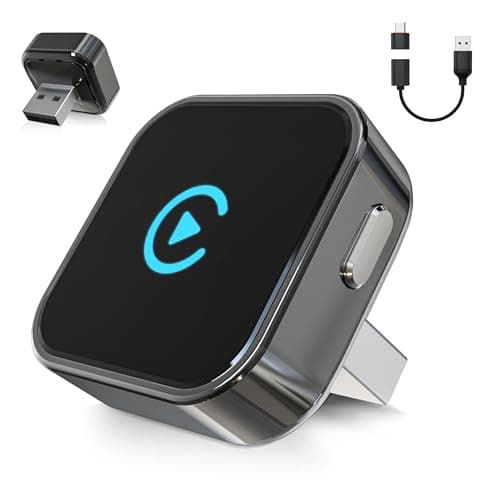 Image of Wireless CarPlay & Android Auto Adapter 2026 Upgrade Instant 2-Phone Switch, 2-in-1 Plug & Play OTA Dongle for iPhone & Android, BT 5.3 & Dual WiFi 6 for 900+ Car Models