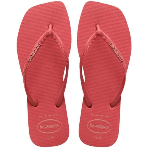 Image of Havaianas HAV. Square Logo Pop Up Fresh Laven Flip Flops PAU 1-2 UK