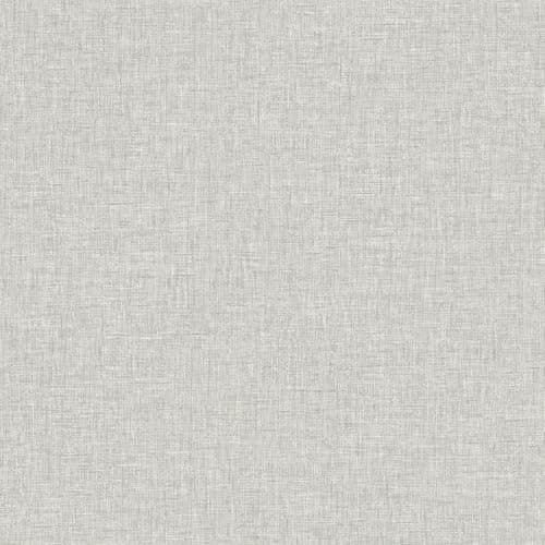 Image of Arthouse Light Grey Textured Linen Wallpaper - Subtle Sheen Bounces Light Back Into The Room - Designed to Look Like Fabric - Feature Wall or All Over - Great Wallpaper Choice for Any Room - 676006