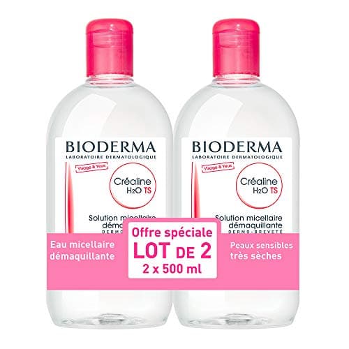 Image of Bioderma Crealine TS H2O Micelle Solution 2 x 500ml