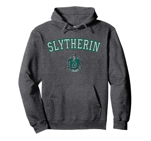 Image of Harry Potter Varsity Slytherin Crest Pullover Hoodie