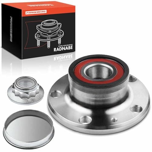 Image of Frankberg 1x Wheel Bearing Hub Rear Compatible with A1 8X1 8XK 2010-2018 Ibiza Mk III 6L1 2002-2009 Fabia I 6Y2 1999-2008 Fox 5Z1 5Z3 5Z4 2005-2011 Polo 9N_ 2001-2009 Replace# VKBA3567 6Q0598611