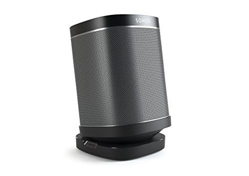 Image of Vogel's SOUND 4113 Black, Table top speaker stand for Sonos One, Play:1 & Play:3
