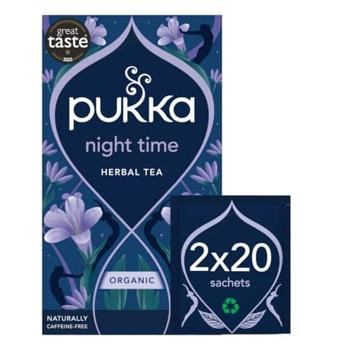 Image of (2 Pack) - Pukka Herbs - Night Time | 20 sachet | 2 PACK BUNDLE