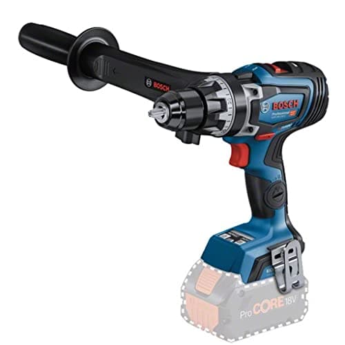 Image of Bosch Professional 18V System BITURBO Cordless Drill Driver GSR 18V-150 C (Maximum Torque of 150 Nm, rotational Speed of 2200 min⁻¹, incl. Aux. Handle, Without Battery/Charger)