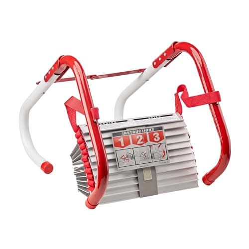 Image of Kidde KS468093 Kl-2S Two-Storey Escape Ladder, Red/White