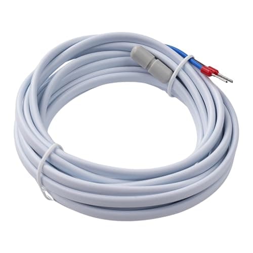 Image of DEWIN Floor Temperature Sensor, Underfloor Heating Floor Probe Underfloor Heating Thermostat Accessory Floor Temperature Sensor Probe Cable 3 Meters