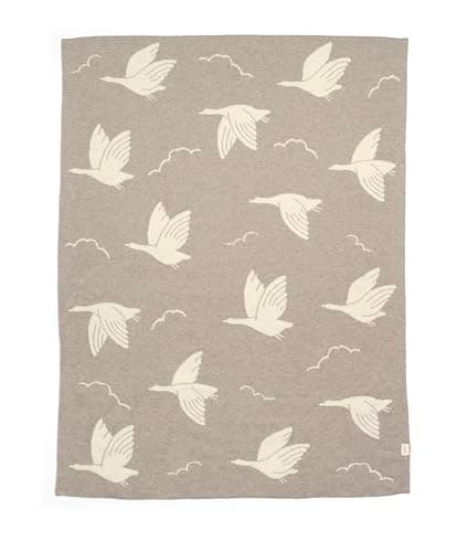 Image of Mamas & Papas Small Knitted Blanket Welcome to the World Duckling
