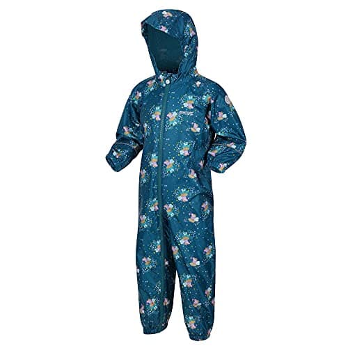 Image of Regatta Peppa Pobble Unisex Baby Snow Suit, Gulf Stream, 3 Years