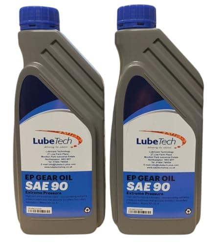 Image of EP90 HYPOID GEAR OIL 2 X 1L API GL4 EXTREME PRESSURE STRAIGHT SAE 90 GEAR OIL YELLOW METAL SAFE