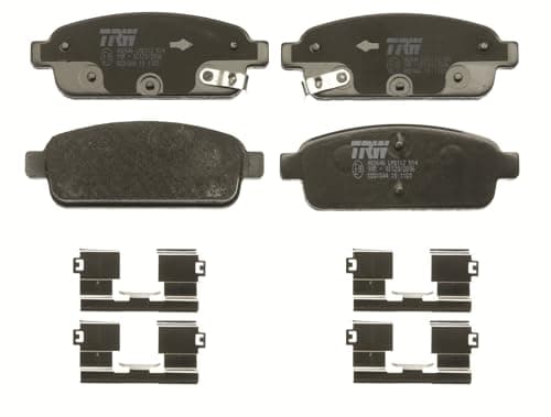 Image of TRW GDB1844 Brake Pad Set of 4 for Vauxhall Mokka/Mokka X (J13) 2012 - Rear Axle and other vehicles