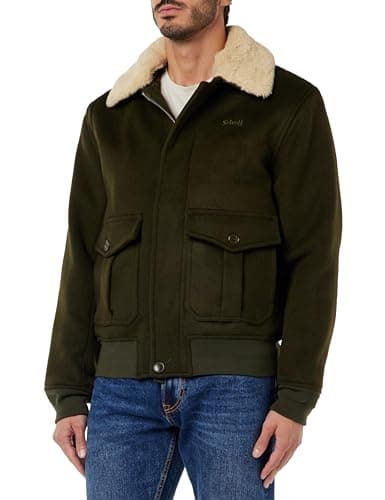 Image of Schott NYC Men's Airguard Jacket Khaki M, khaki, M