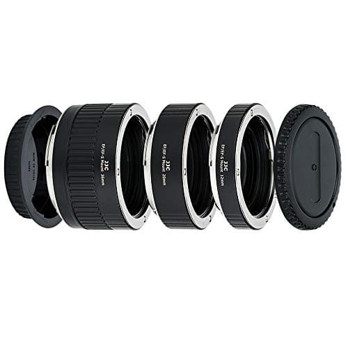Image of JJC Auto Focus (AF) Extension Tube with TTL Exposure for Close-up Image Photography Canon EF/EF-S Mount DSLR & SLR Cameras (12mm/20mm/36mm Set)