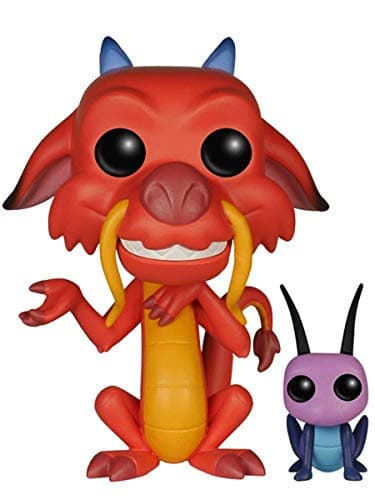 Image of Funko Mulan 5898 "POP! Vinyl Mushu & Cri-Kee Figure