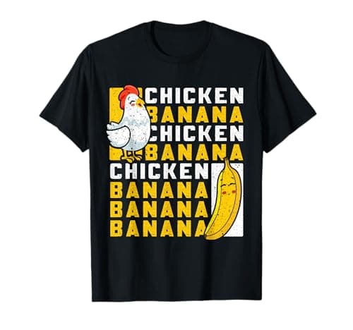 Image of Chicken and Banana Dance Funny Fruit Meme for Women Men Kids T-Shirt