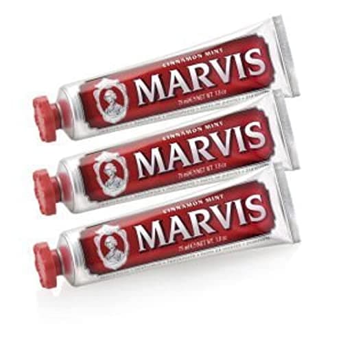 Image of Marvis Cinnamon Mint Toothpaste Triple Pack (3 x 85ml)