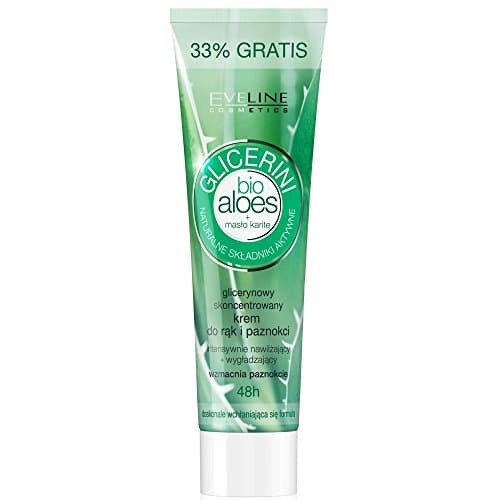 Image of Eveline Glycerine Hand And Nail Cream Bio Aloe And Karite Butter 100ml