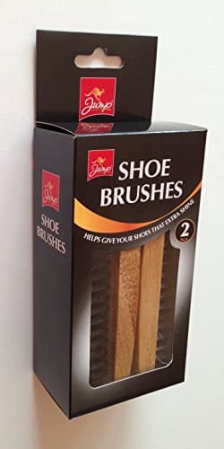 Image of JUMP Shoe Polishing Brushes, Wood, Brown, M