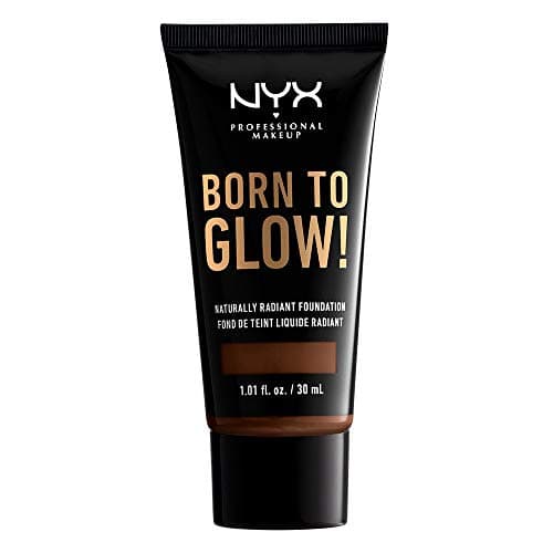 Image of NYX PROFESSIONAL MAKEUP Born To Glow Naturally Radiant Foundation, Medium Coverage - Deep Walnut