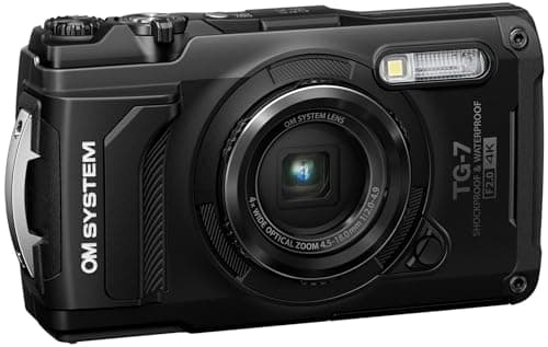 Image of Olympus Tough TG-6 Waterproof Camera, Black (Renewed)
