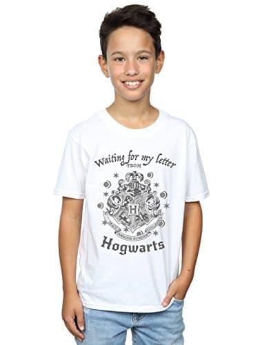 Image of Harry Potter Boys Hogwarts Waiting for My Letter T-Shirt White 5-6 Years