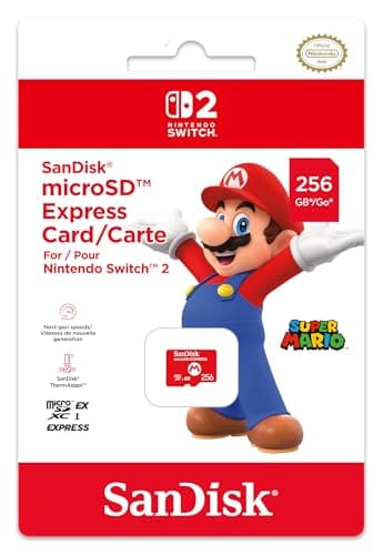 Image of Nintendo SanDisk microSD Express Card for Nintendo Switch 2