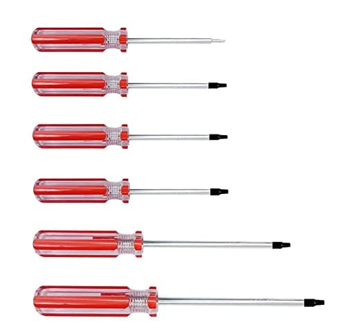 Image of Fongmore 6 Pcs Triangle Head Magnetic Screwdrivers Set 1.8mm 2.0mm 2.3mm 2.7mm 3.0mm 4.2mm Triangle Screws Driver Tool Kit for Fixing Electronic Toys Battery Disassemble
