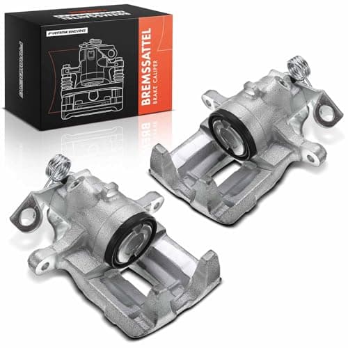 Image of Frankberg 2x Brake Caliper Disc Brake Rear Left Right Compatible with Primastar Bus Primastar Box Vivaro Estate Vivaro Box Trafic II Bus Replace# 7701056165